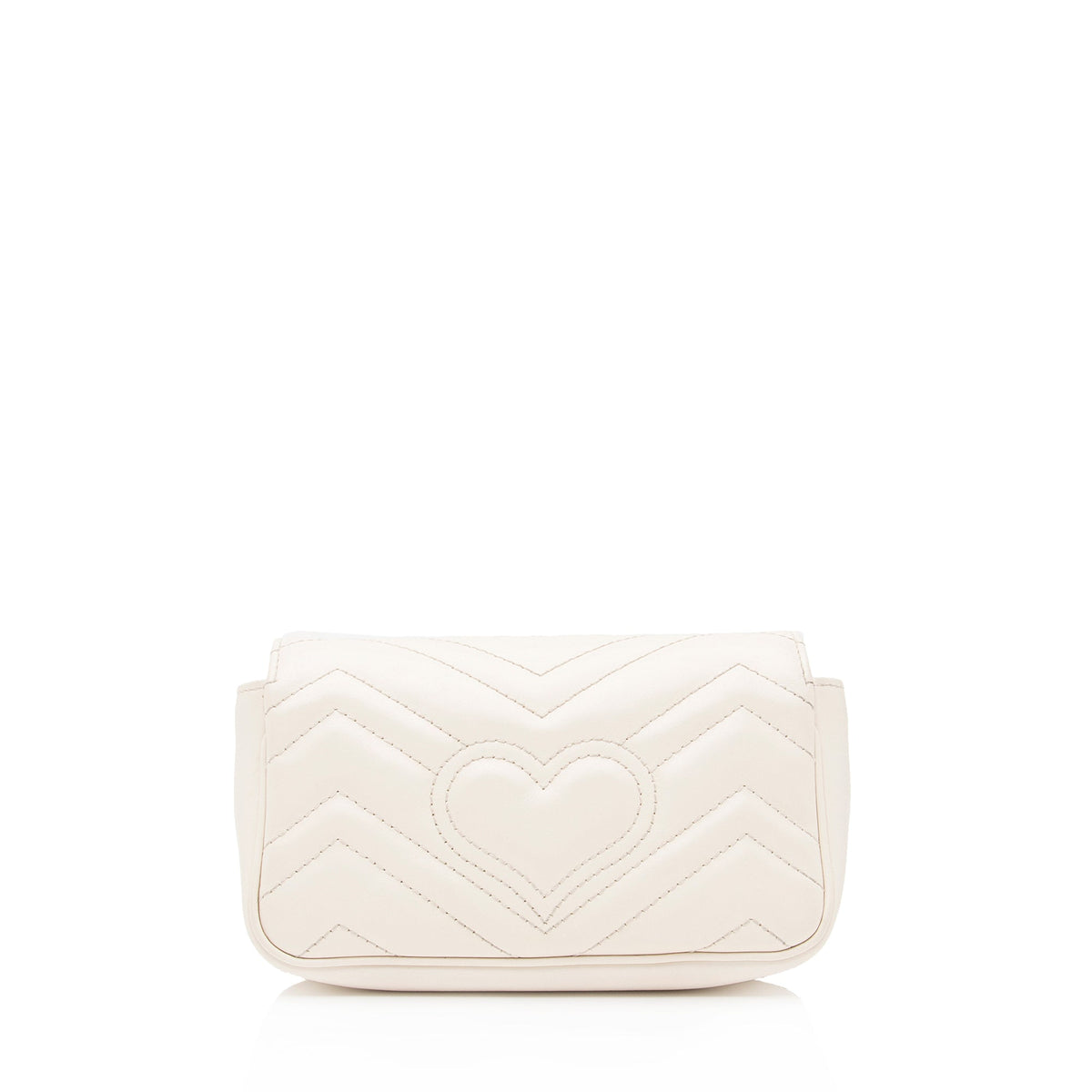 Gucci Matelasse Leather GG Marmont Super Mini Bag (SHF-23685)