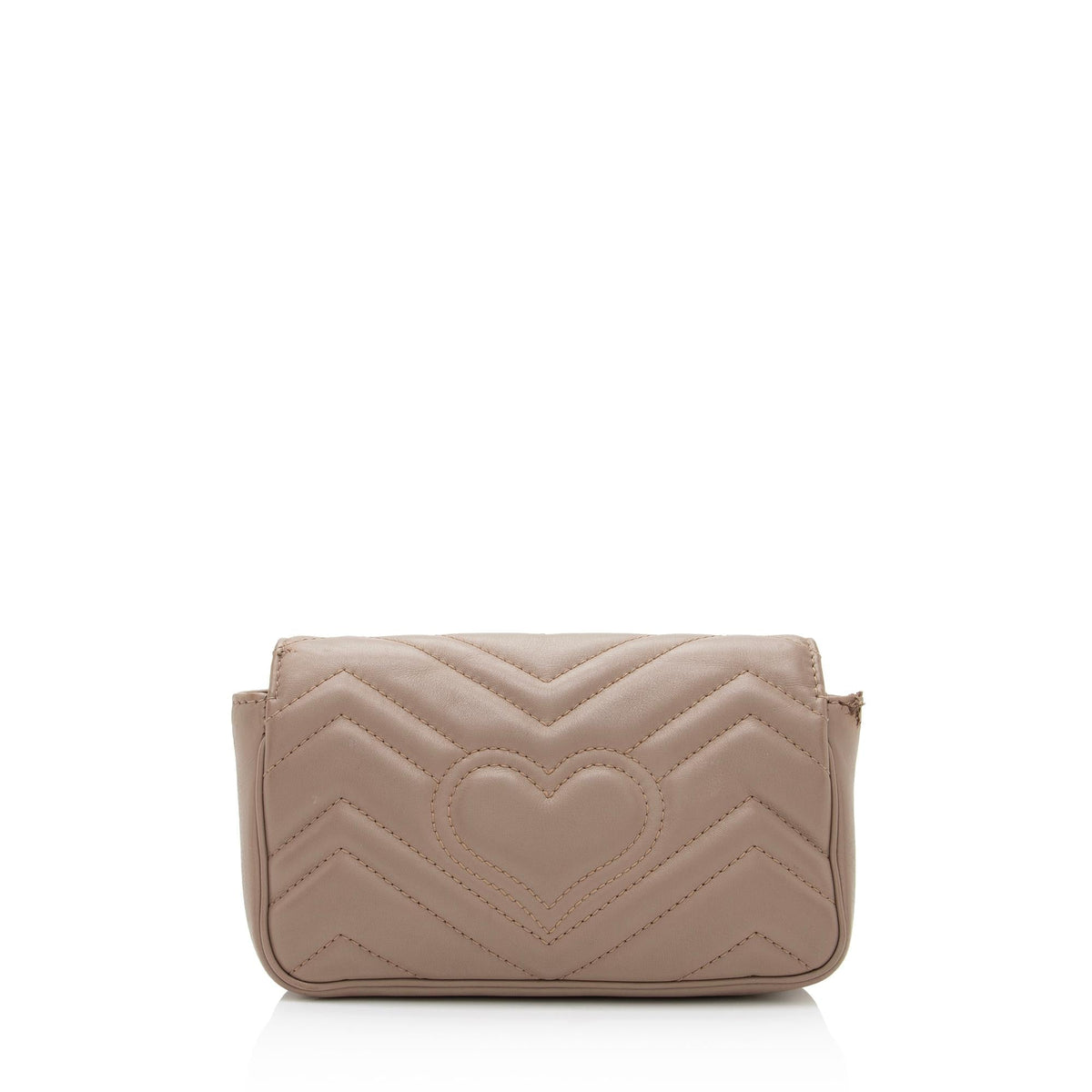 Gucci Matelasse Leather GG Marmont Super Mini Bag (SHF-5Cn5zY)
