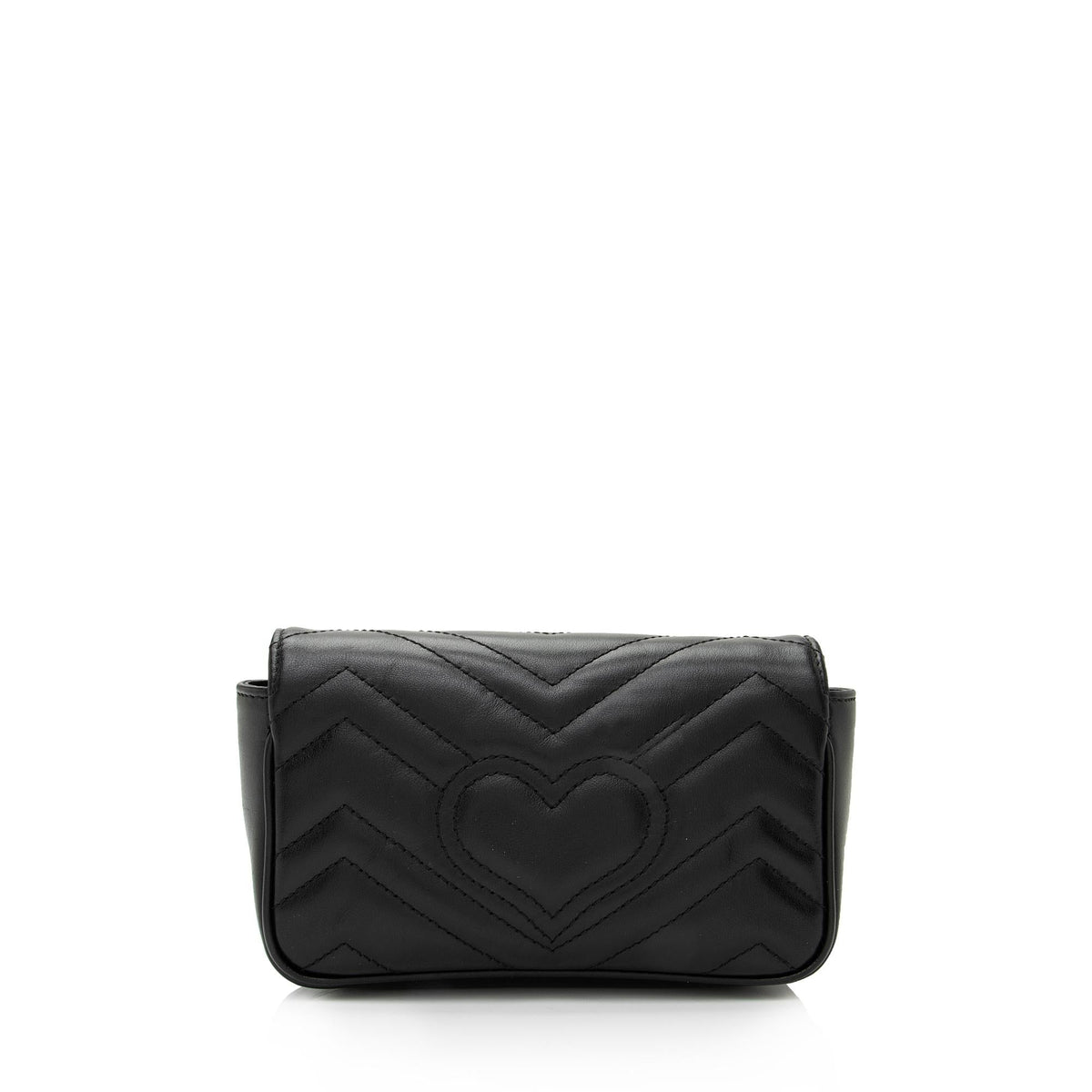 Gucci Matelasse Leather GG Marmont Super Mini Bag (SHF-sC7a2m)