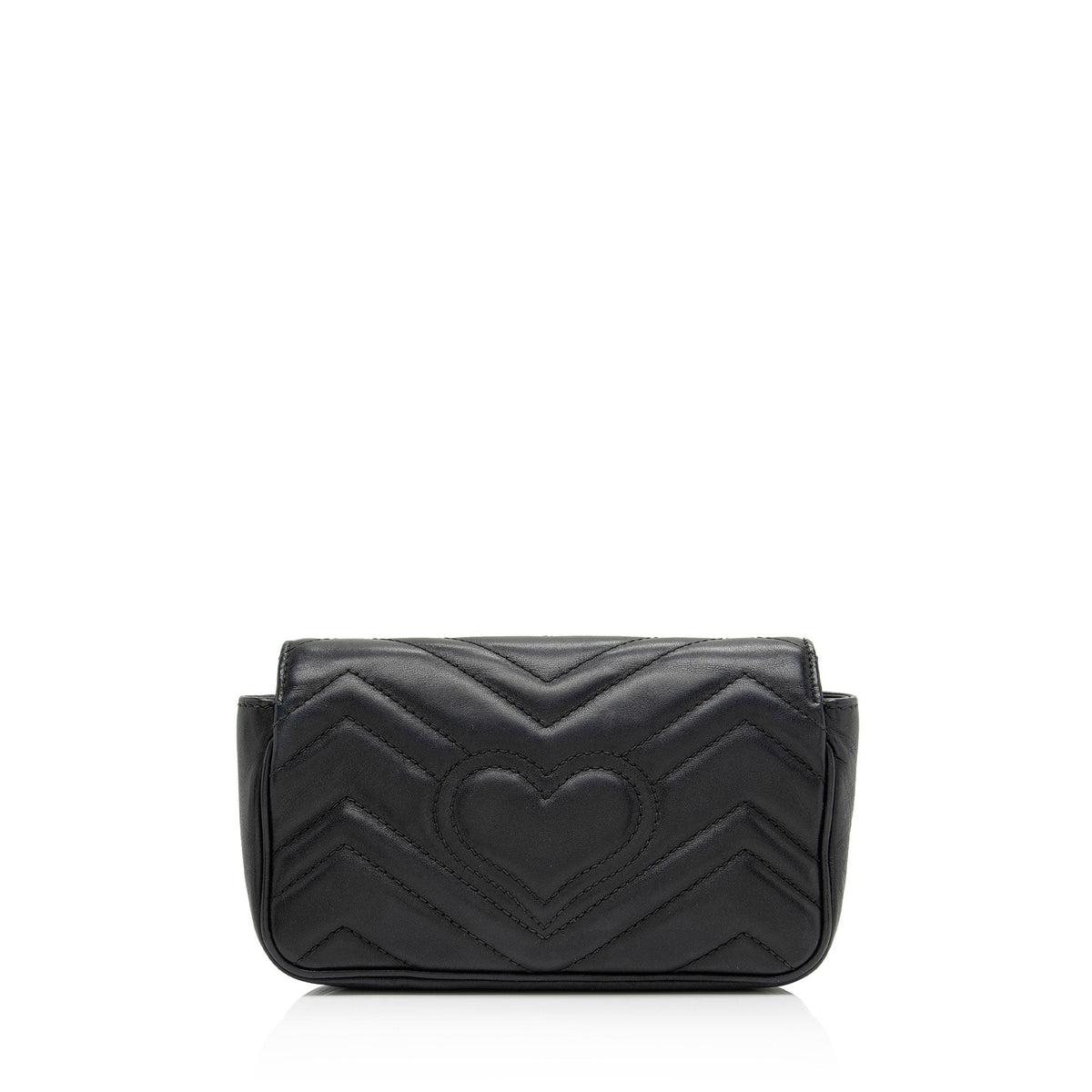 Gucci Matelasse Leather GG Marmont Super Mini Bag (SHF-PG5W8B)