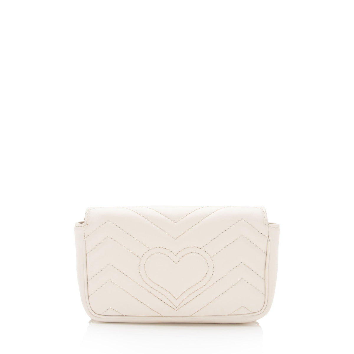Gucci Matelasse Leather GG Marmont Super Mini Flap Bag (SHF-4vMIDn)
