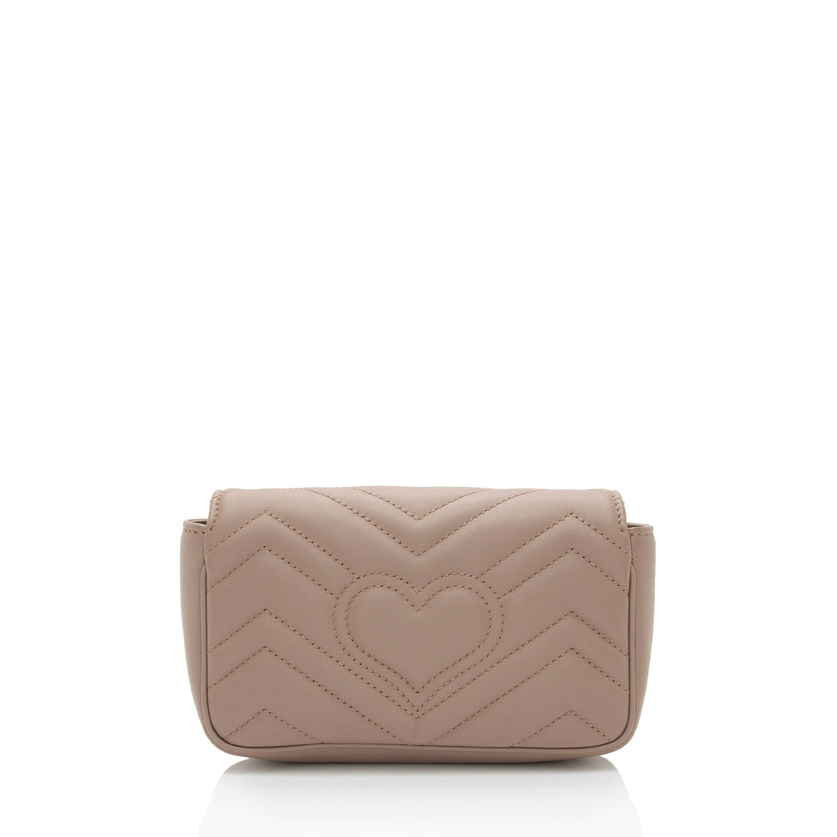 Gucci Matelasse Leather GG Marmont Super Mini Flap Bag