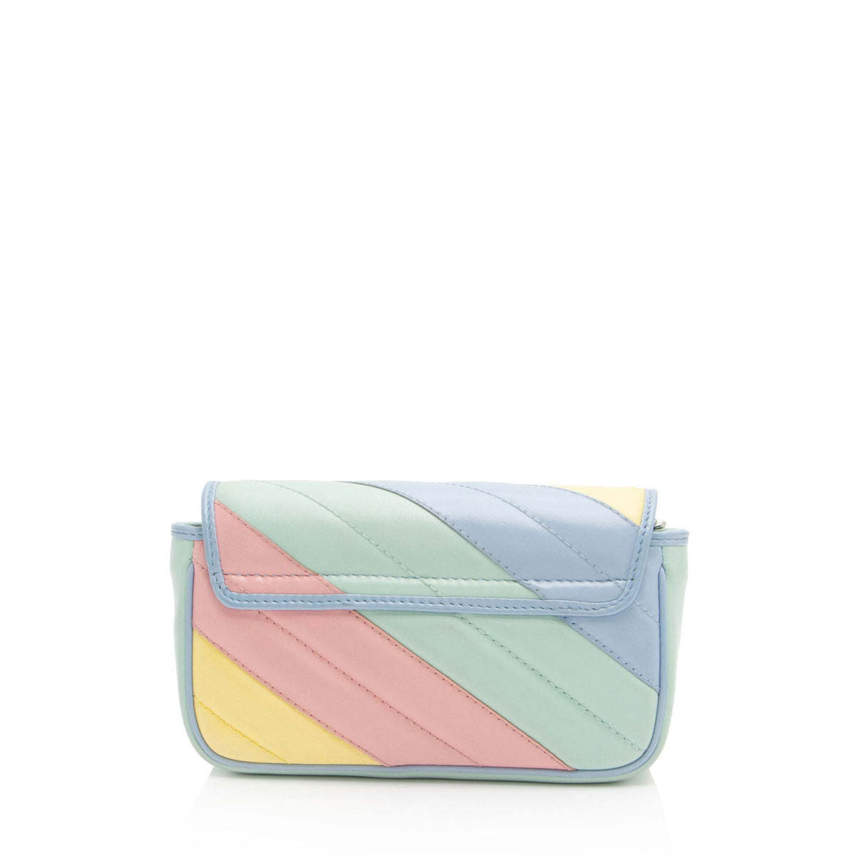Gucci Matelasse Leather GG Marmont Super Mini Flap Bag (SHF-LovLEQ)