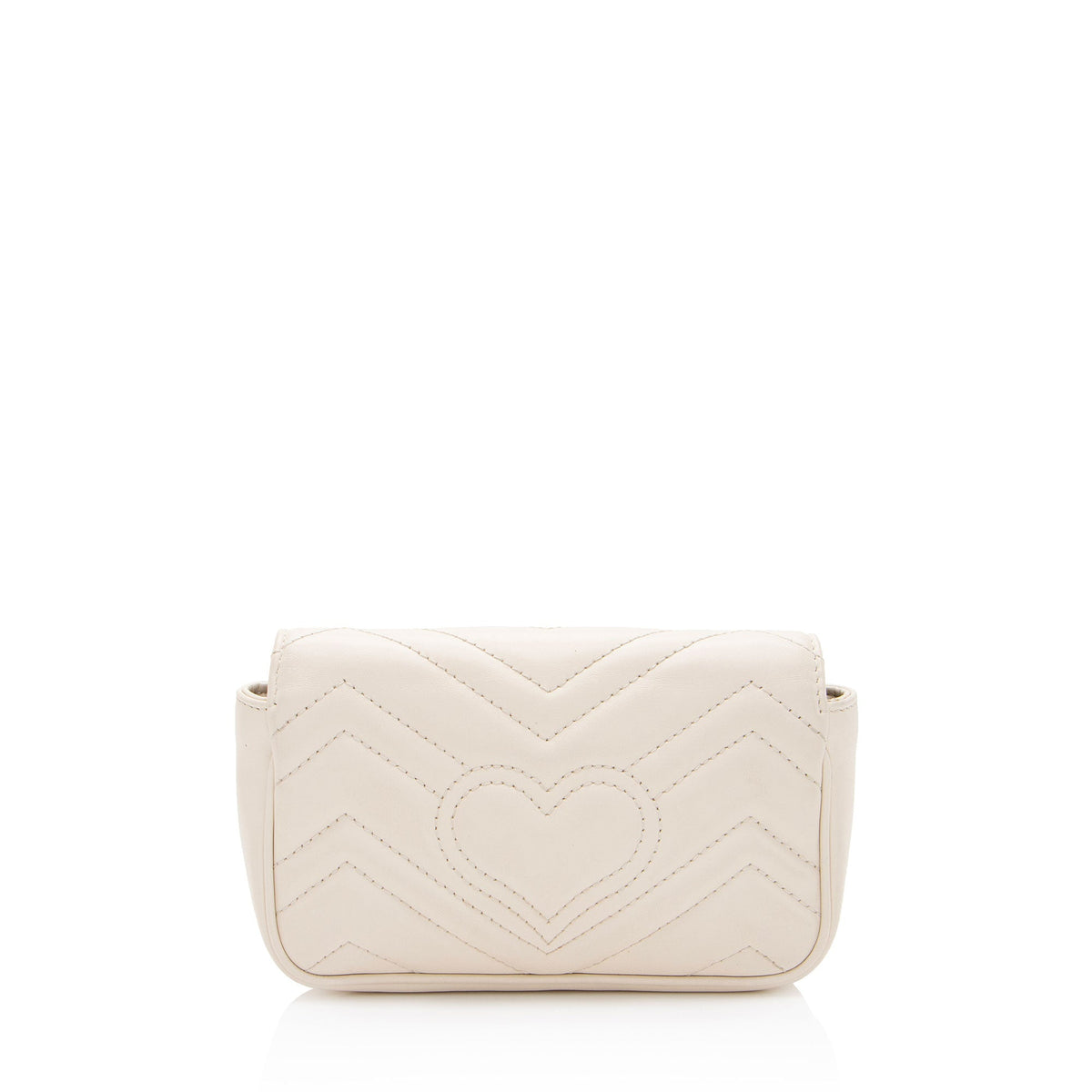 Gucci Matelasse Leather GG Marmont Super Mini Flap Bag