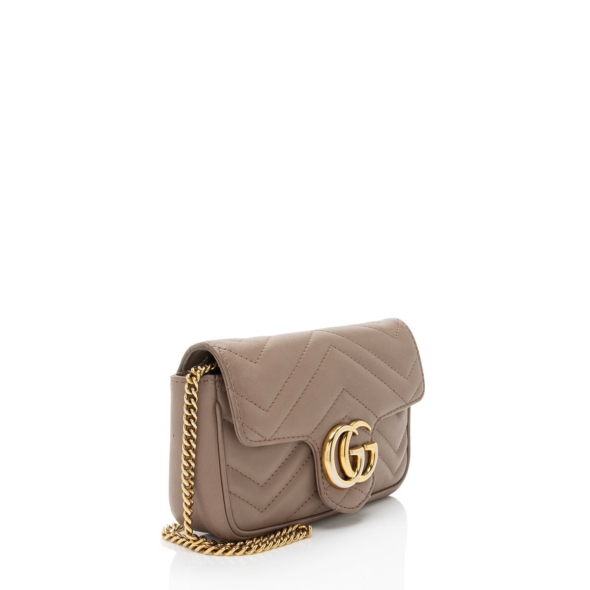 Gucci Matelasse Leather GG Marmont Mini Flap Bag