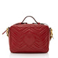 Gucci Matelasse Leather GG Marmont Zip Around Top Handle
