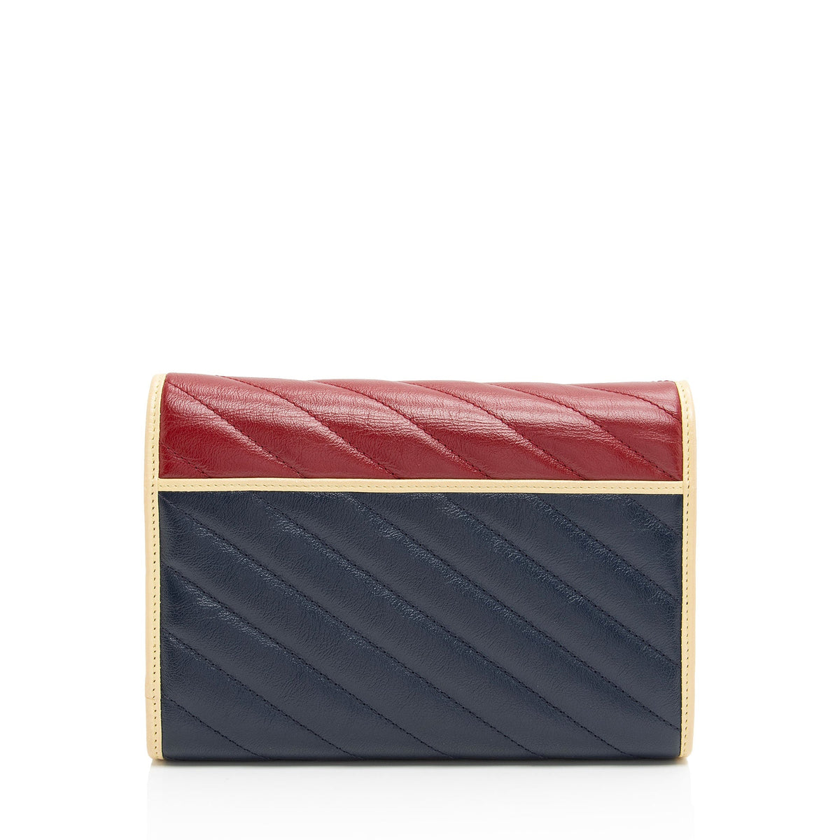 Gucci Matelasse Leather Torchon GG Marmont Mini Chain Bag