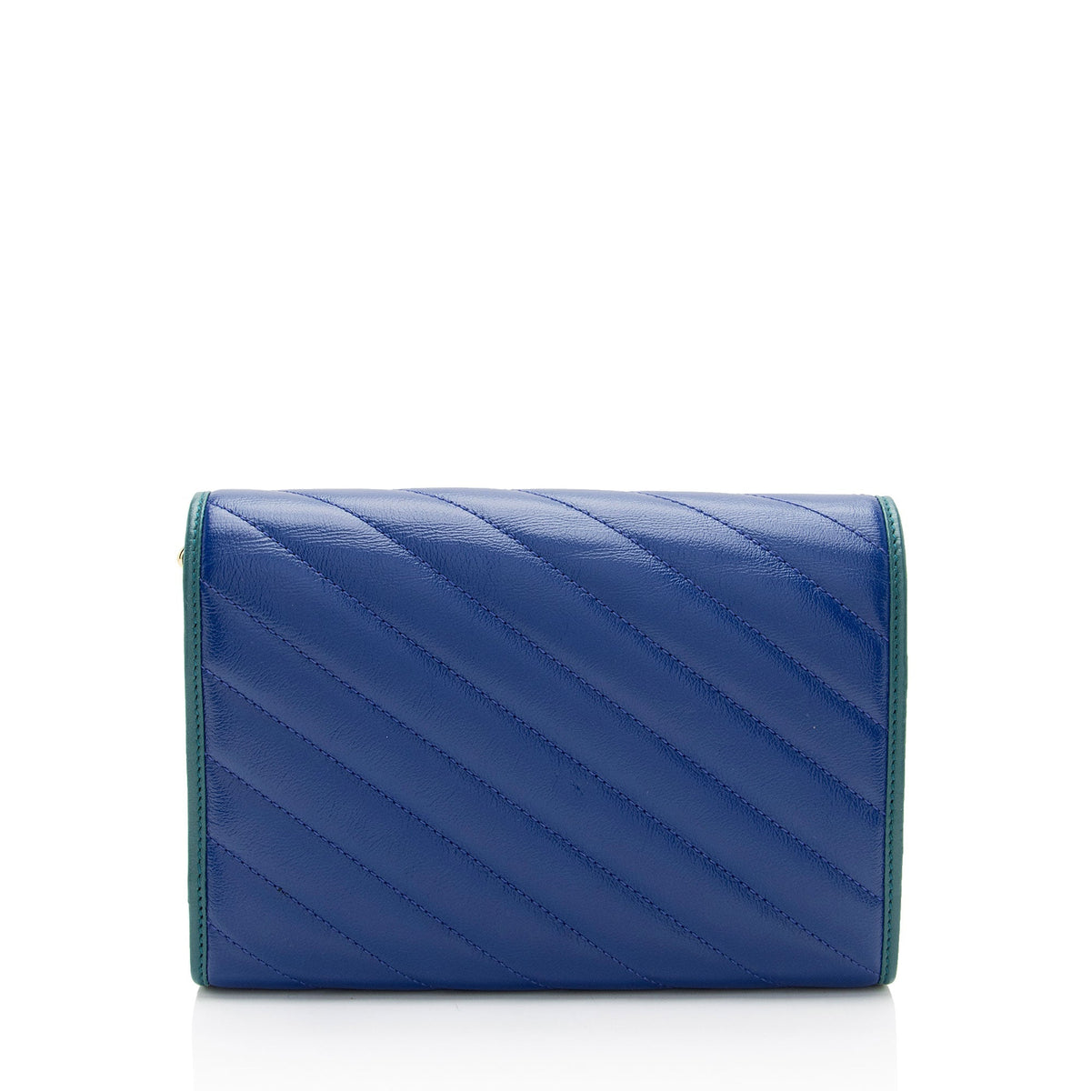 Gucci Matelasse Leather Torchon GG Marmont Mini Chain Bag (SHF-FtS5vC)