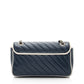 Gucci Matelasse Leather Torchon GG Marmont Small Flap Bag (SHF-UvP9FL)