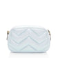 Gucci Matelasse Padded Iridescent Leather GG Marmont Small Camera Bag