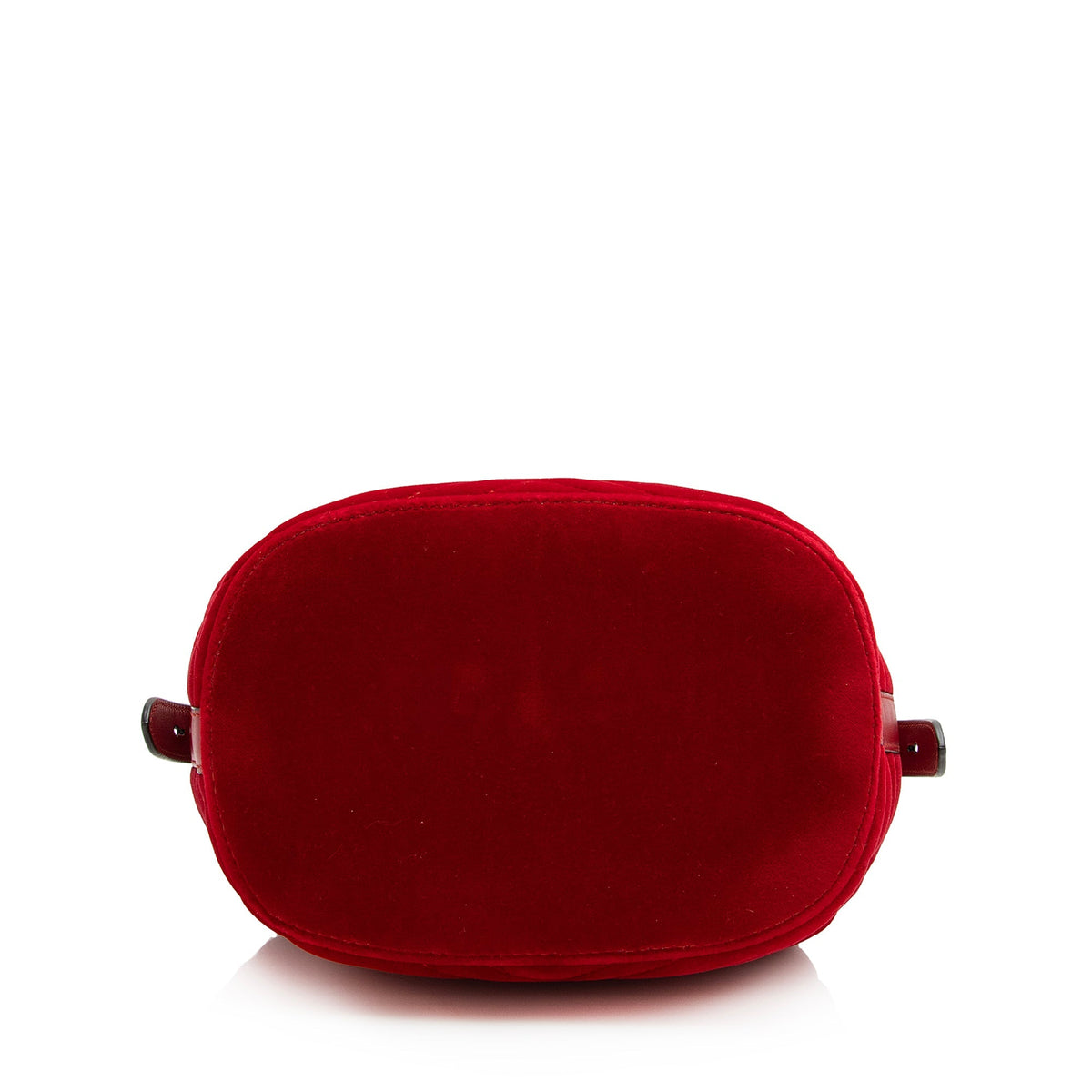 Gucci Matelasse Velvet GG Marmont Bucket Bag (SHF-22829)