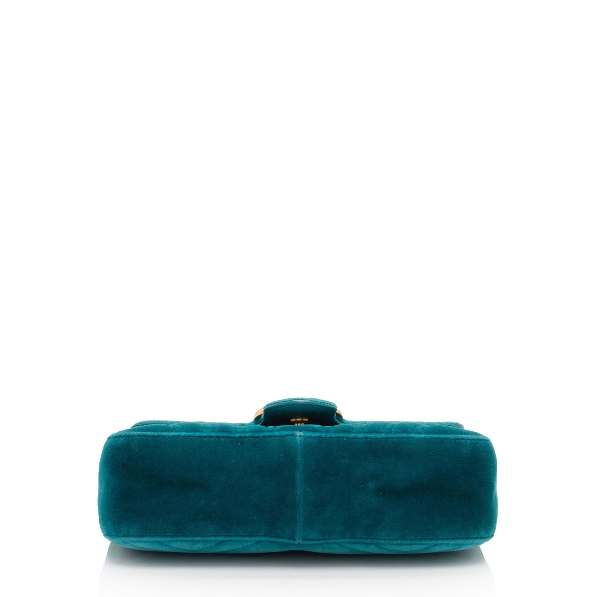 Gucci Matelasse Velvet GG Marmont Small Flap Bag