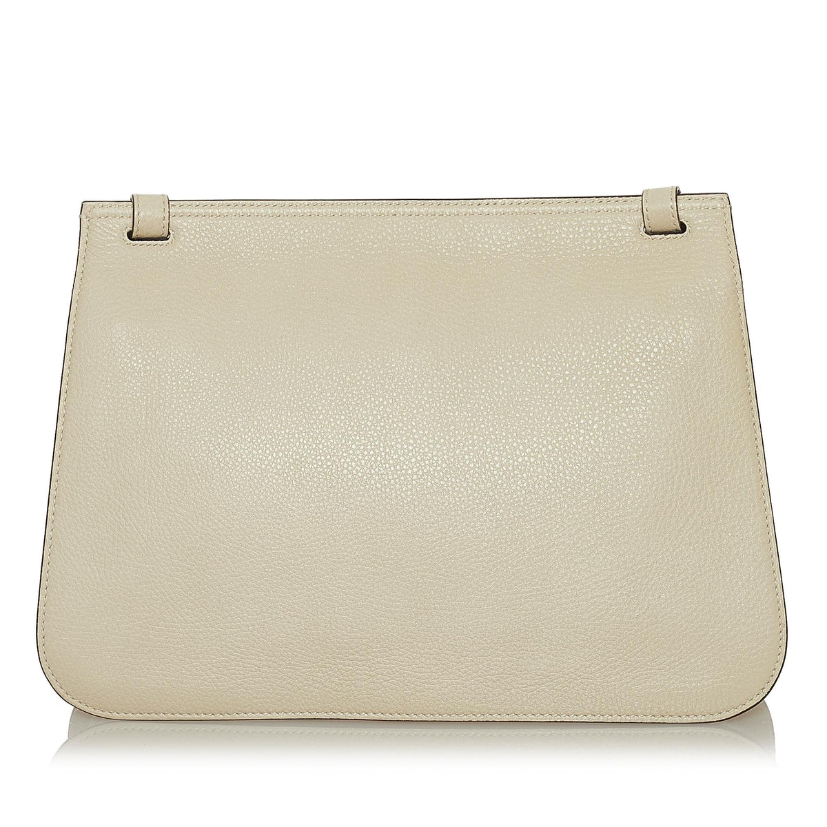 Gucci Medium Bamboo Daily Flap Leather Crossbody Bag (SHG-34409)