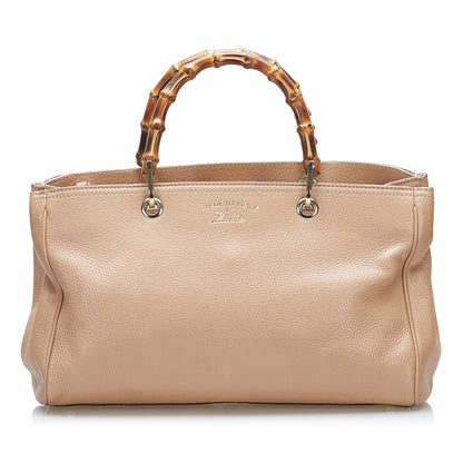 Gucci Medium Bamboo Shopper (SHG-cWa0pj)