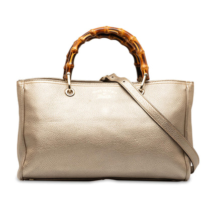 Gucci Medium Bamboo Shopper (SHG-Qy1cuX)