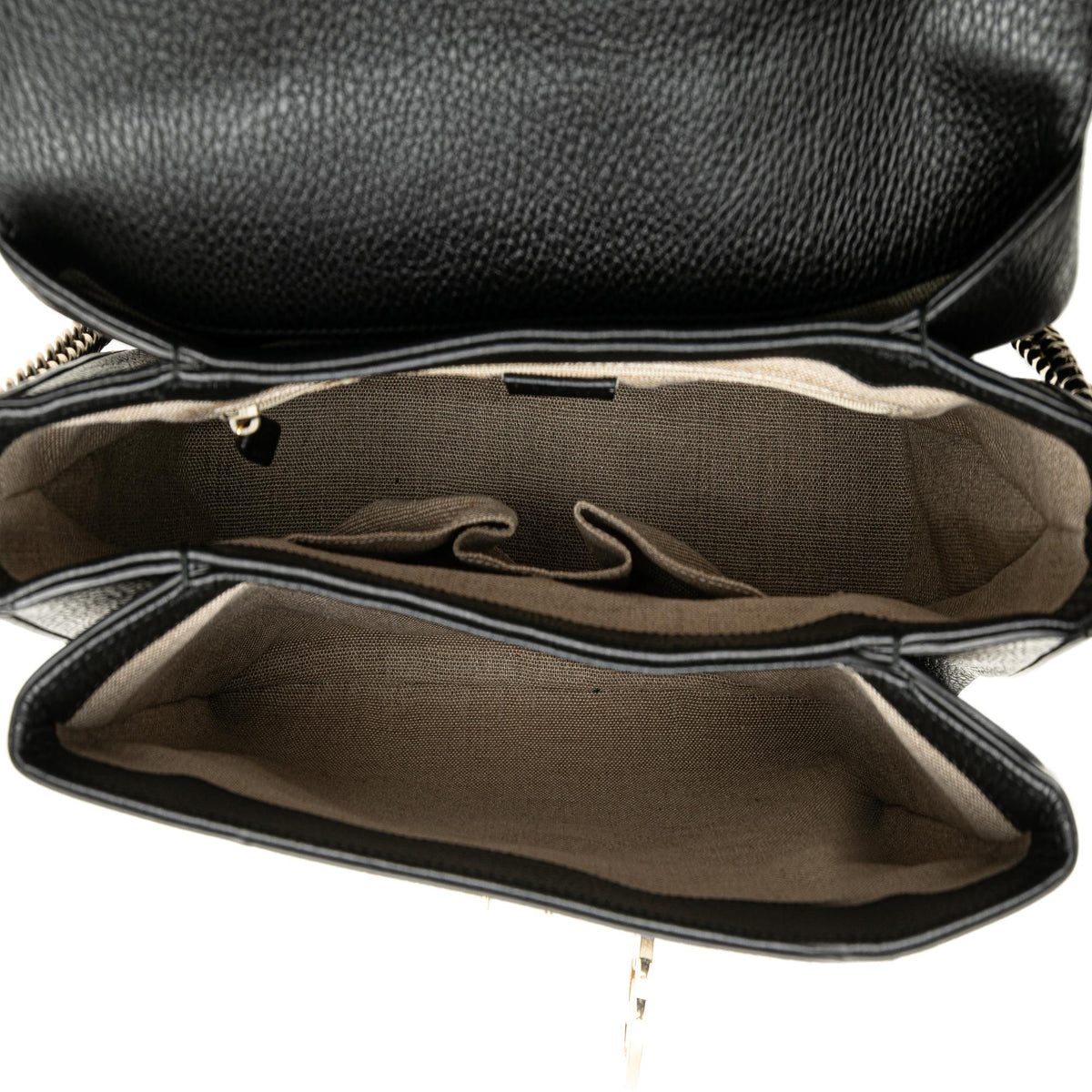 Gucci Medium Dollar Calf Interlocking G Satchel (SHG-tQe7al)