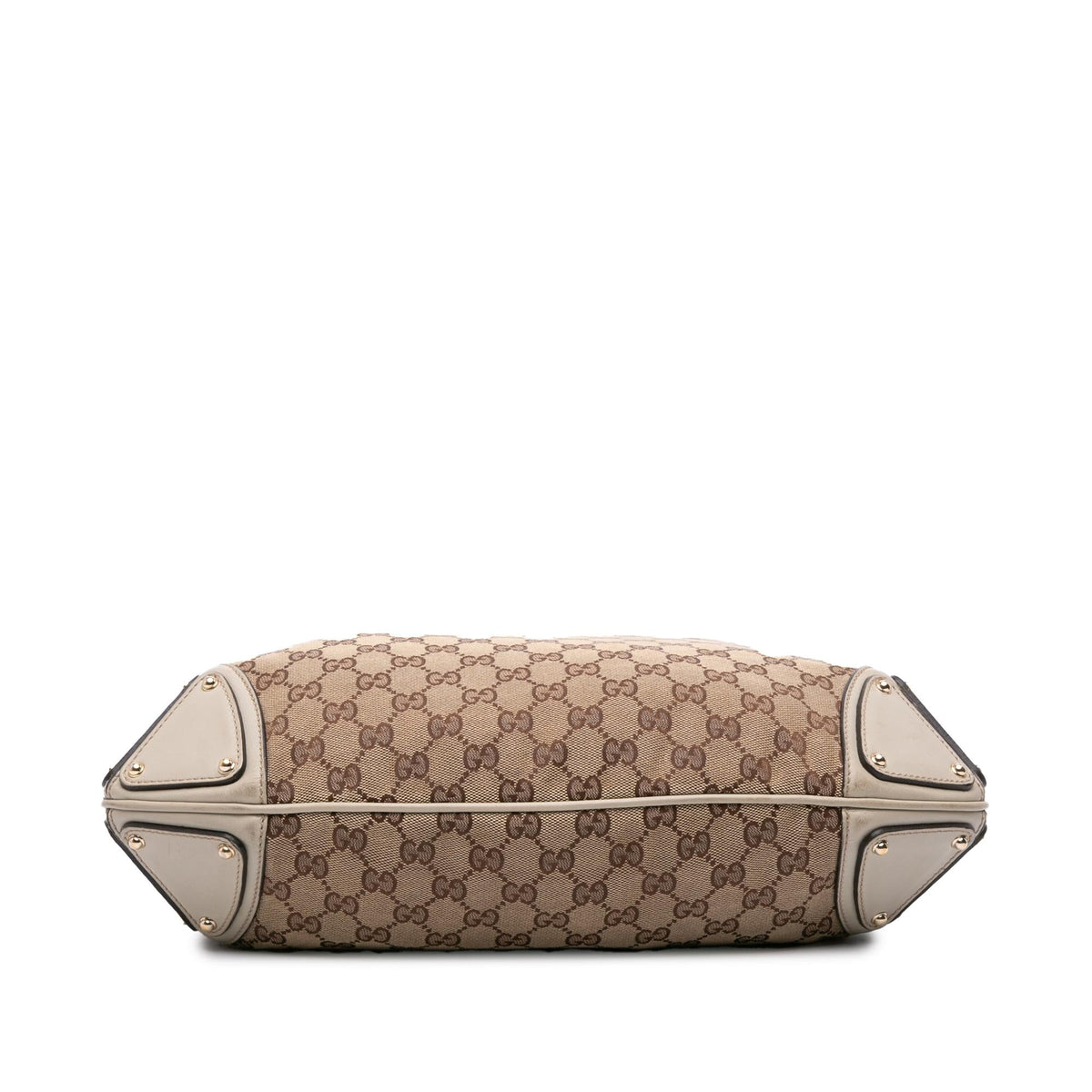 Gucci Medium GG Canvas Bamboo Indy Hobo