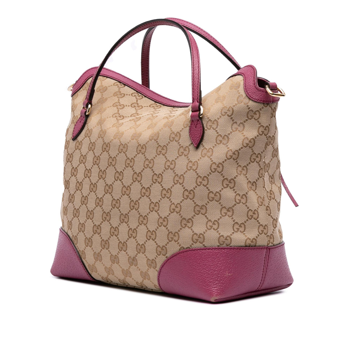 Gucci Medium GG Canvas Bree Satchel
