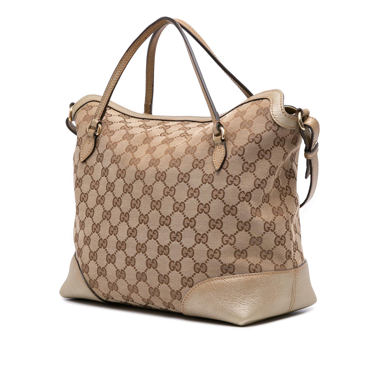 Gucci Medium GG Canvas Bree Satchel