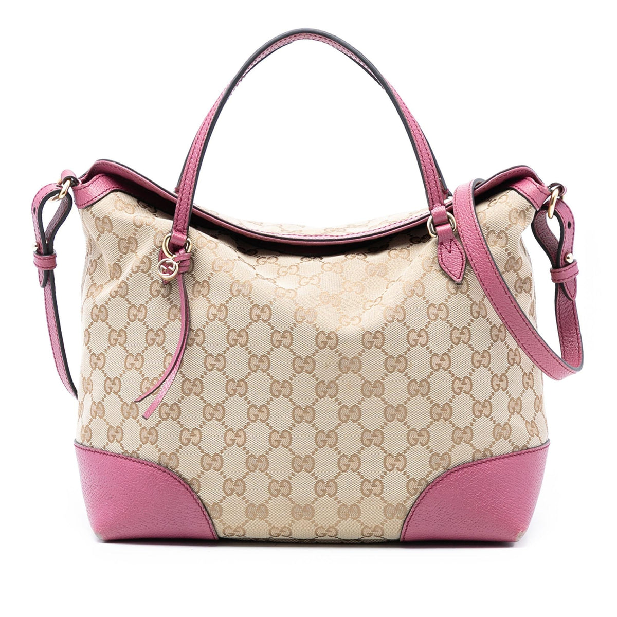 Gucci Medium GG Canvas Bree Satchel