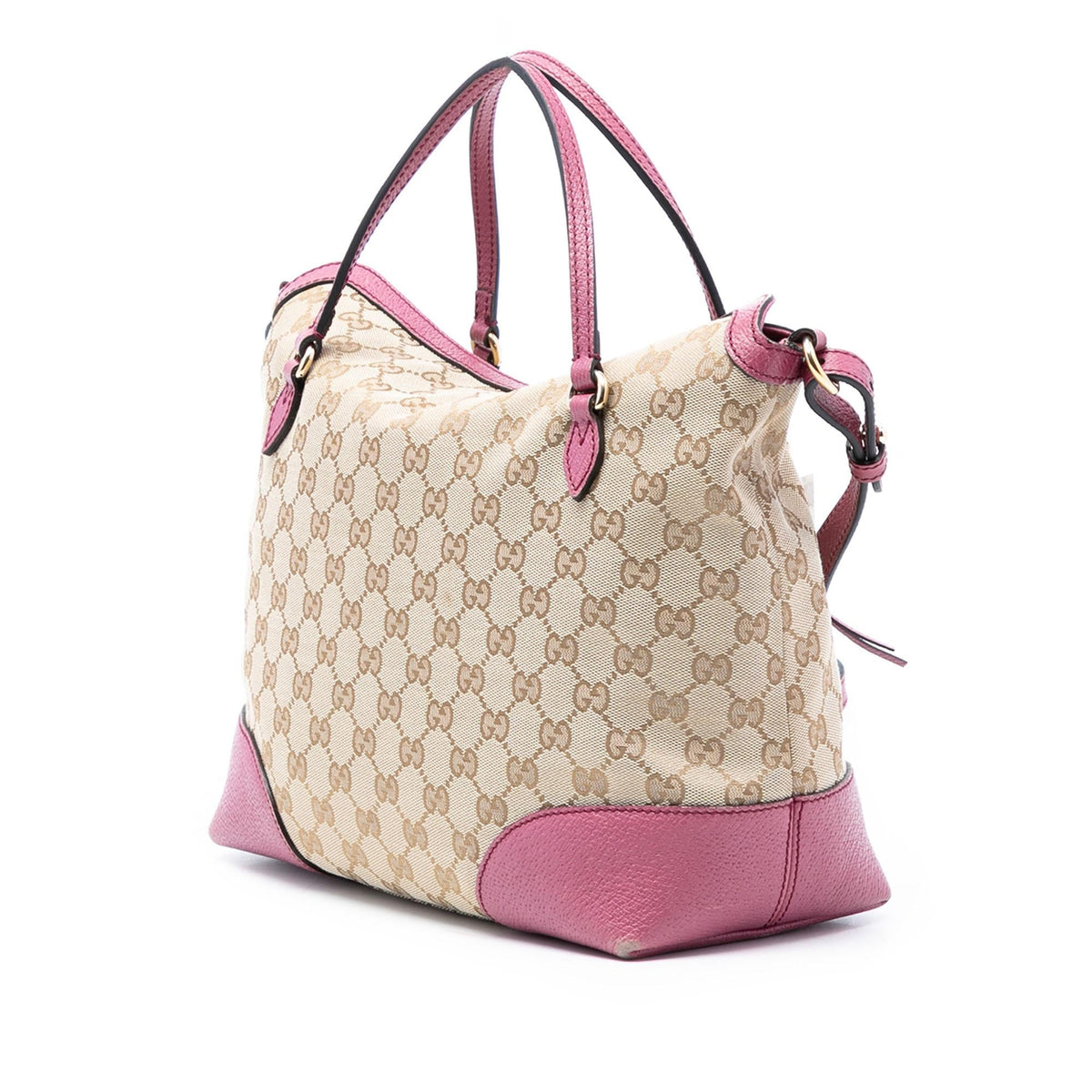 Gucci Medium GG Canvas Bree Satchel