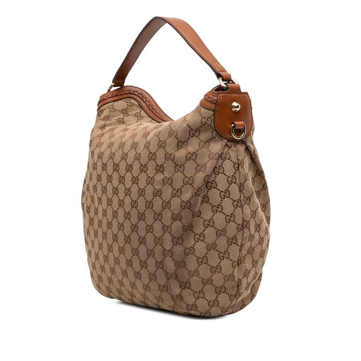 Gucci Medium GG Canvas Brick Lane Convertible Hobo