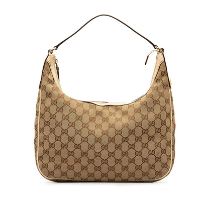 Gucci Medium GG Canvas Charmy Hobo (SHG-ZQzwN6)