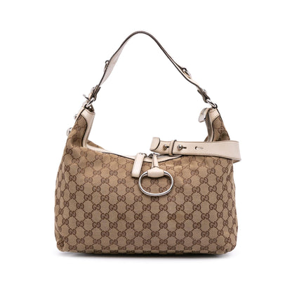 Gucci Medium GG Canvas Icon Bit Satchel
