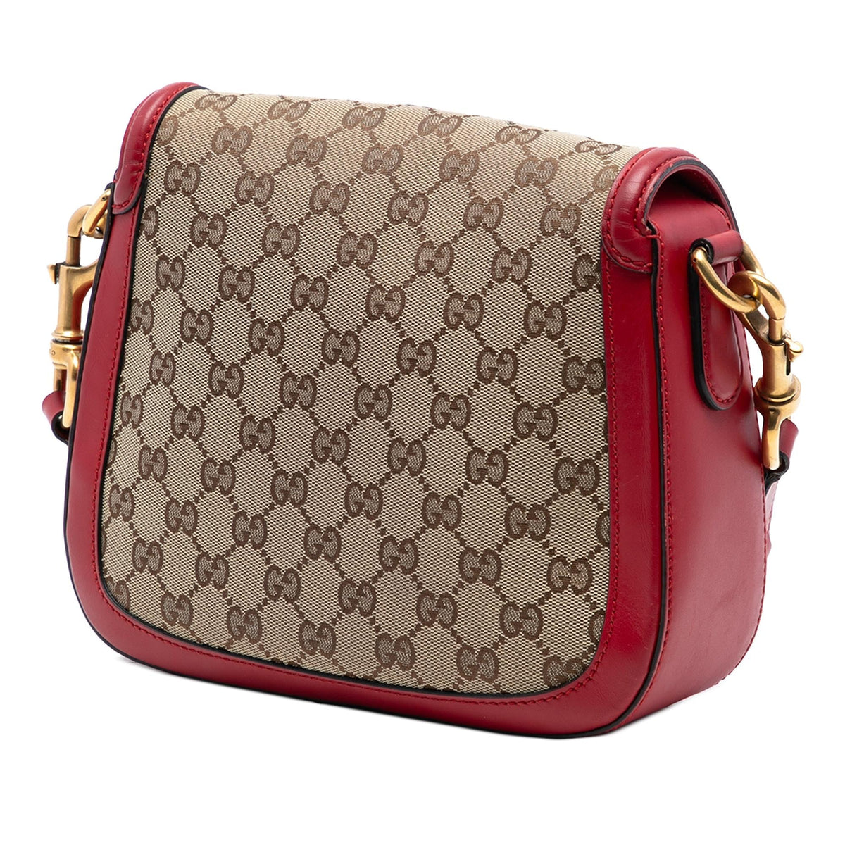Gucci Medium GG Canvas Lady Web Crossbody