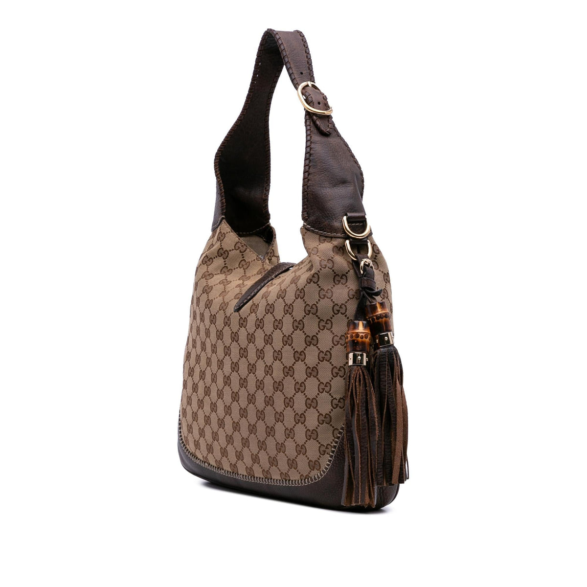 Gucci Medium GG Canvas New Jackie Satchel