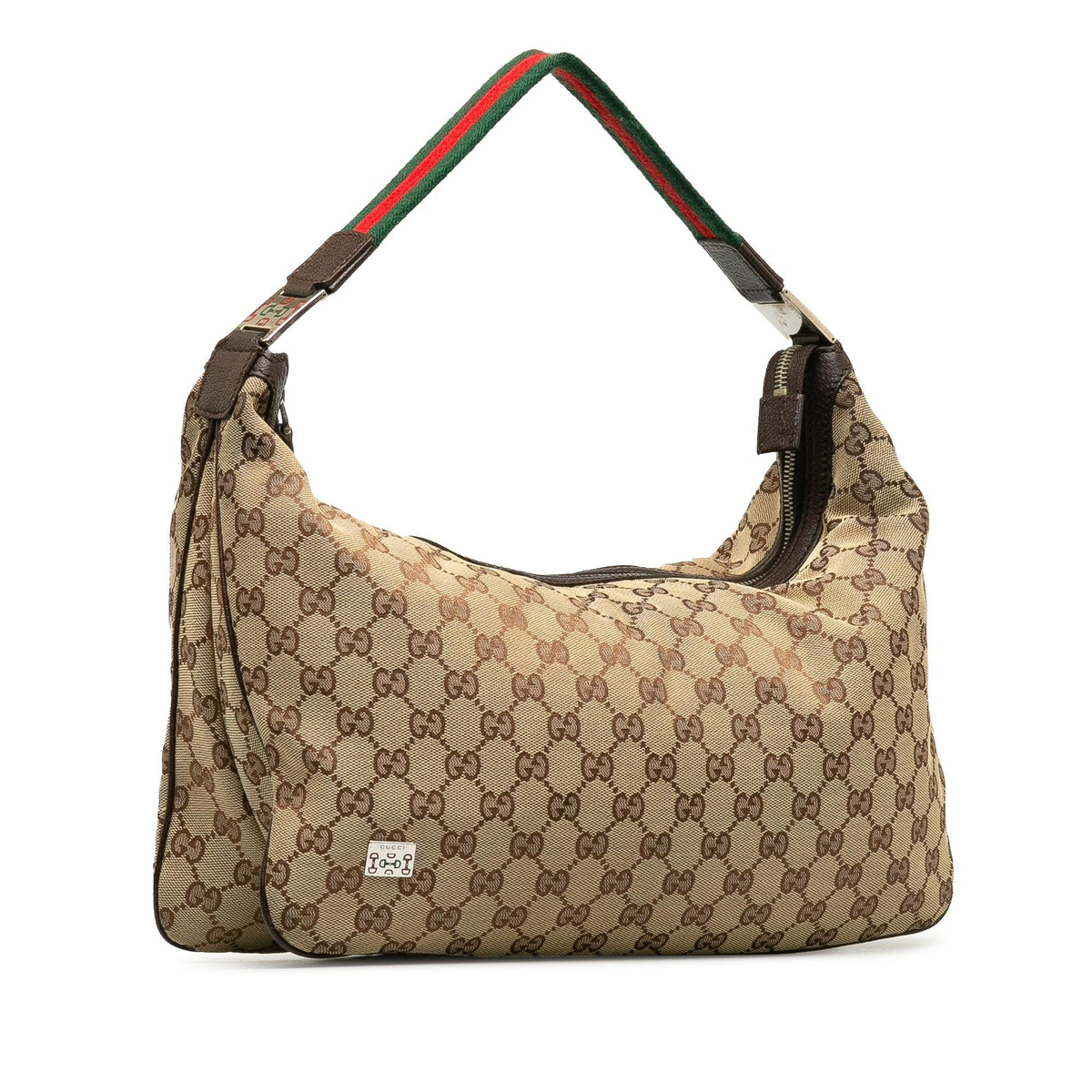 Gucci Medium GG Canvas Pop Hobo (SHG-r3fICB)