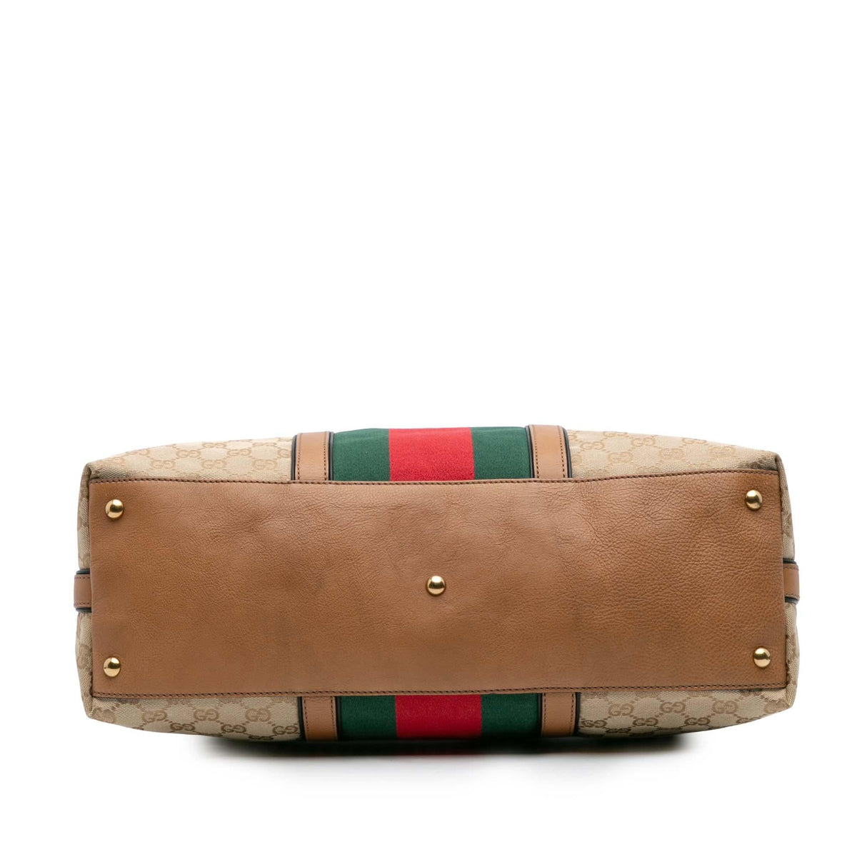 Gucci Medium GG Canvas Rania Top Handle Bag