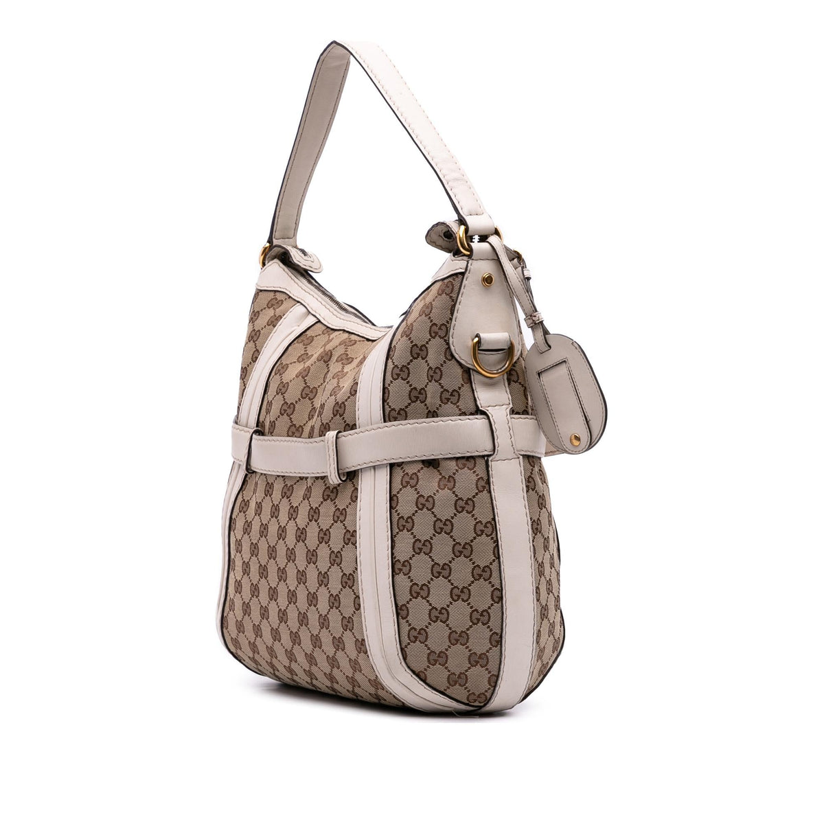 Gucci Medium GG Canvas Running Satchel