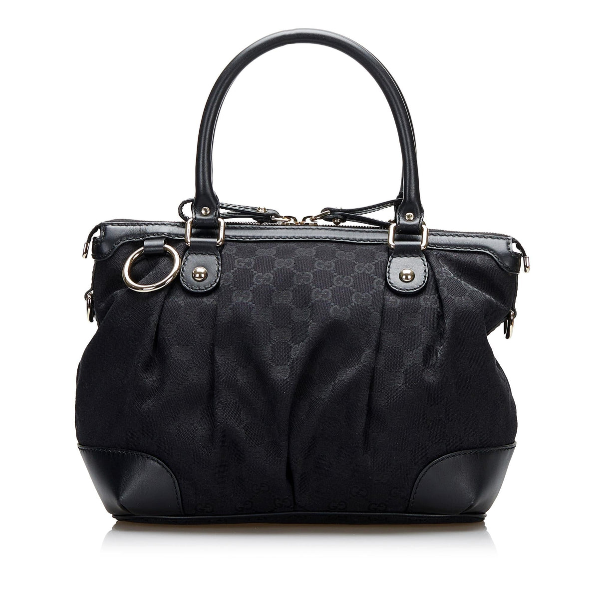Gucci Medium GG Canvas Sukey Satchel (SHG-jijx71)
