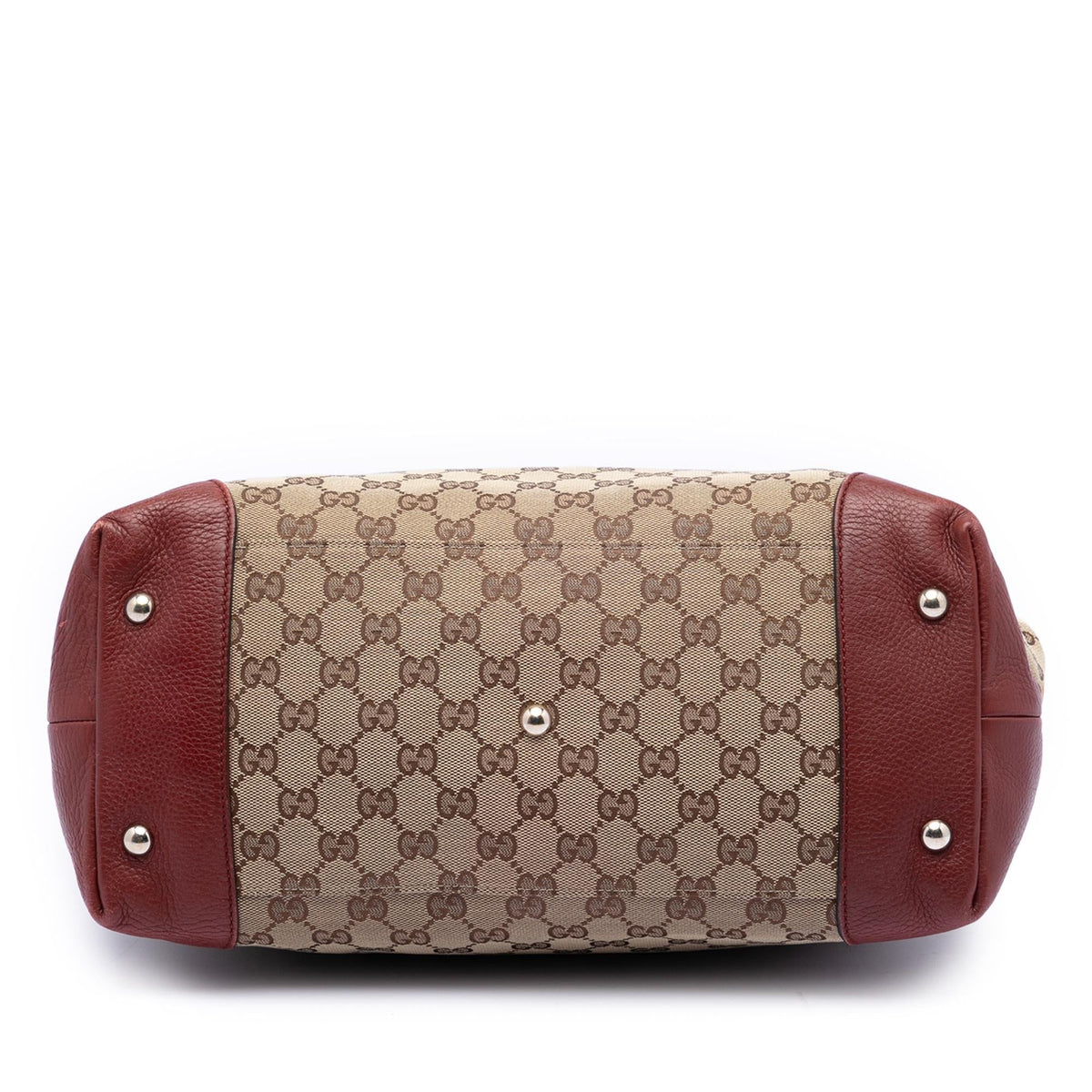 Gucci Medium GG Canvas Web Dressage Tote