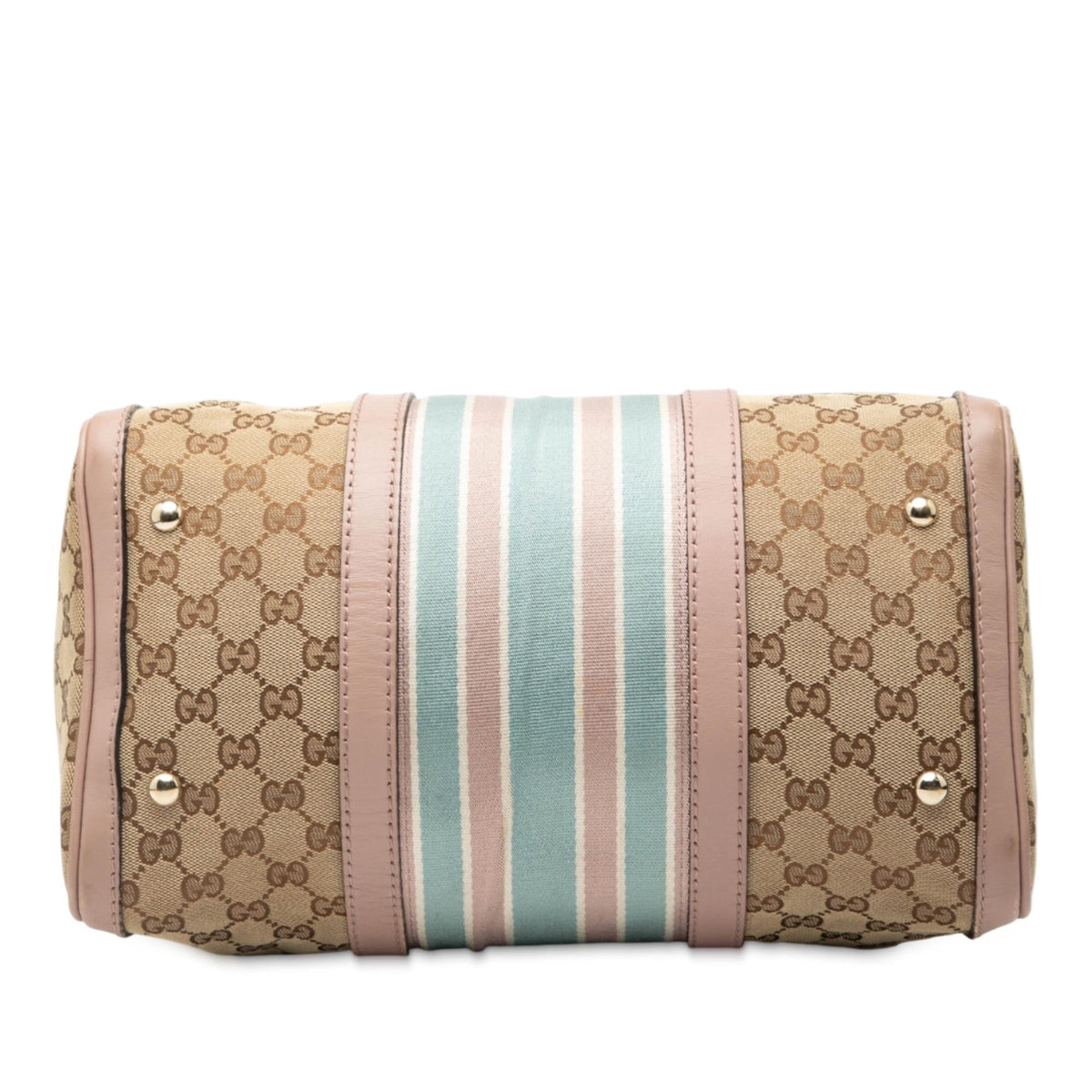 Gucci Medium GG Canvas Web Joy Boston Bag