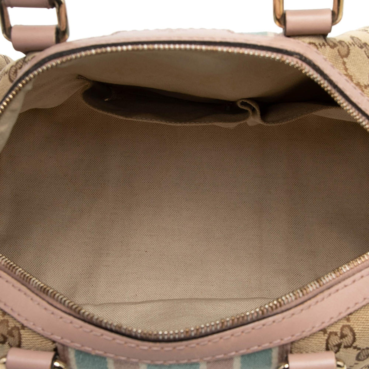 Gucci Medium GG Canvas Web Joy Boston Bag