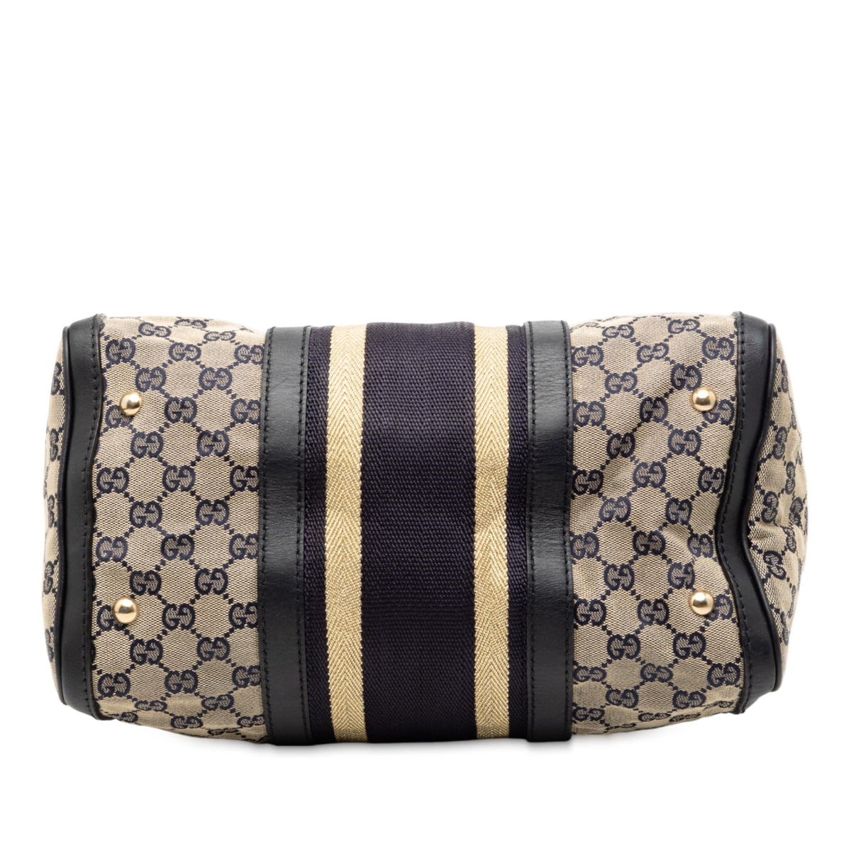 Gucci Medium GG Canvas Web Joy Boston Bag