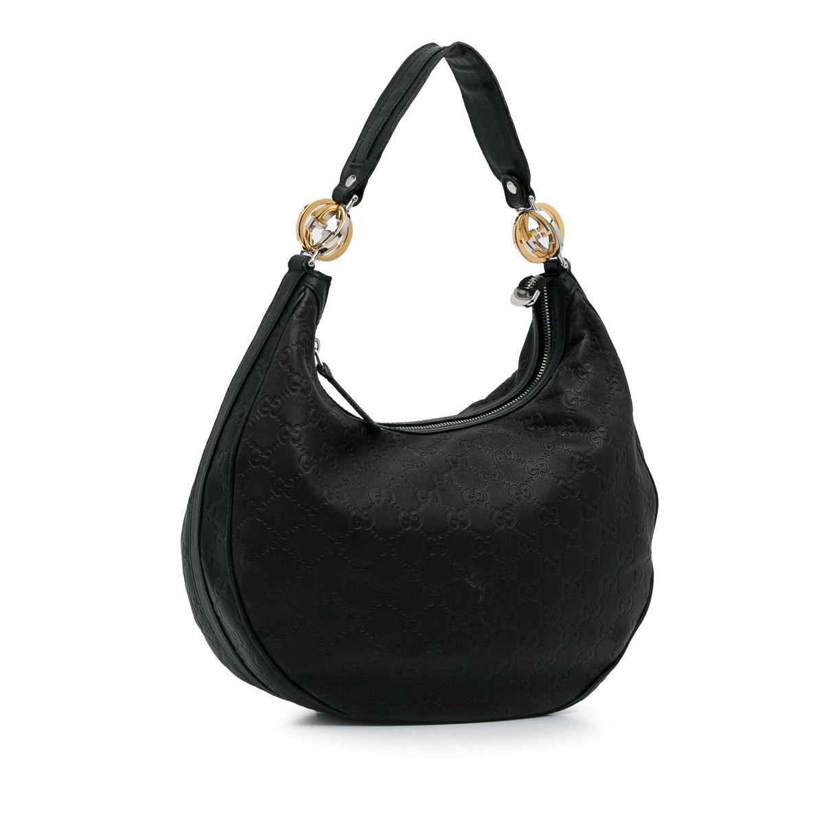 Gucci Medium GG Signature Twins Hobo (SHG-RmbMFm)