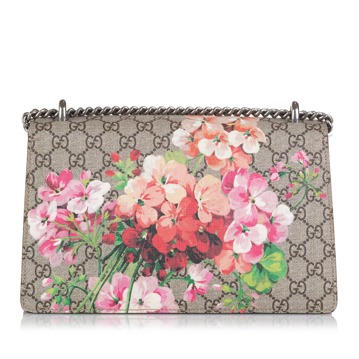 Gucci Medium GG Supreme Blooms Dionysus (SHG-g03XFv)
