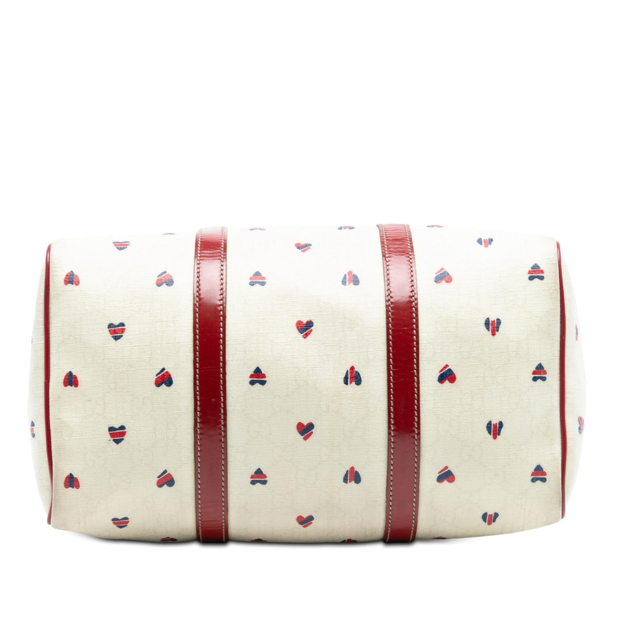 Gucci Medium GG Supreme Hearts Joy Boston Bag
