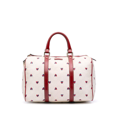 Gucci Medium GG Supreme Hearts Joy Boston