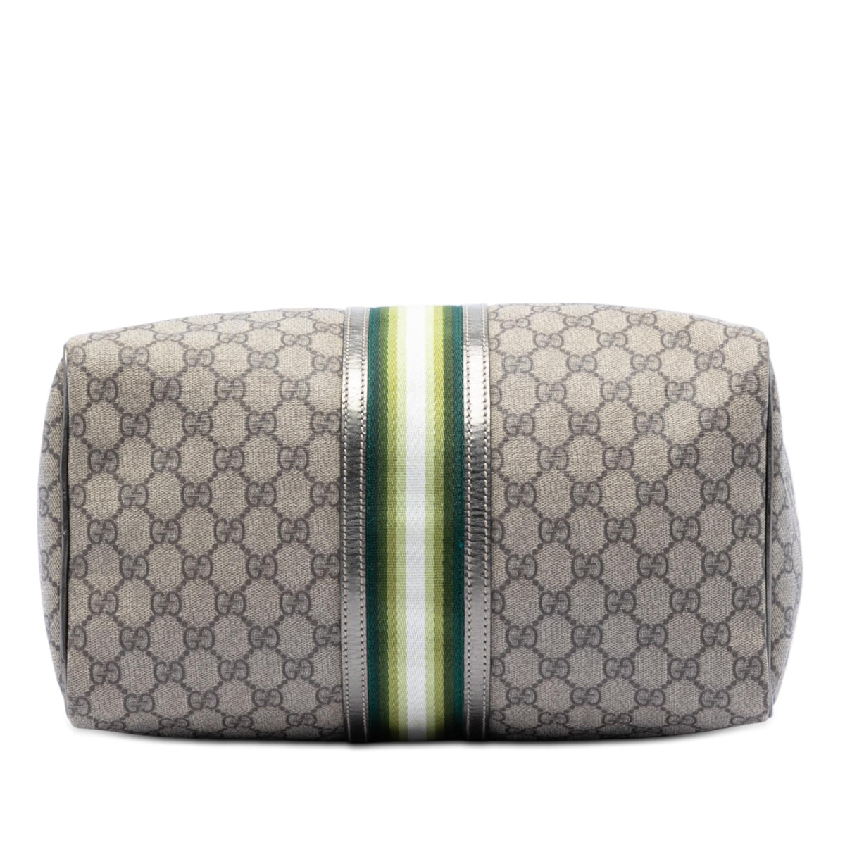 Gucci Medium GG Supreme Joy Web Boston Bag