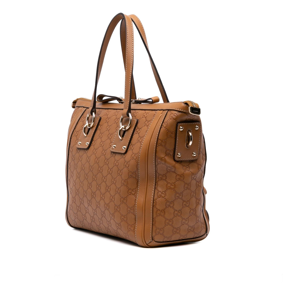 Gucci Medium Guccissima Charm Satchel
