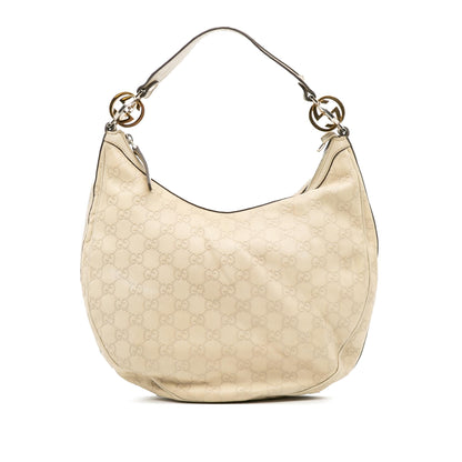 Gucci Medium Guccissima Twins Hobo