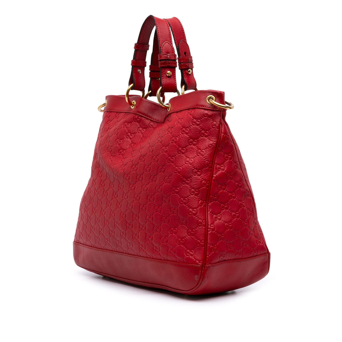 Gucci Medium Guccissima Valentine Top Handle Bag