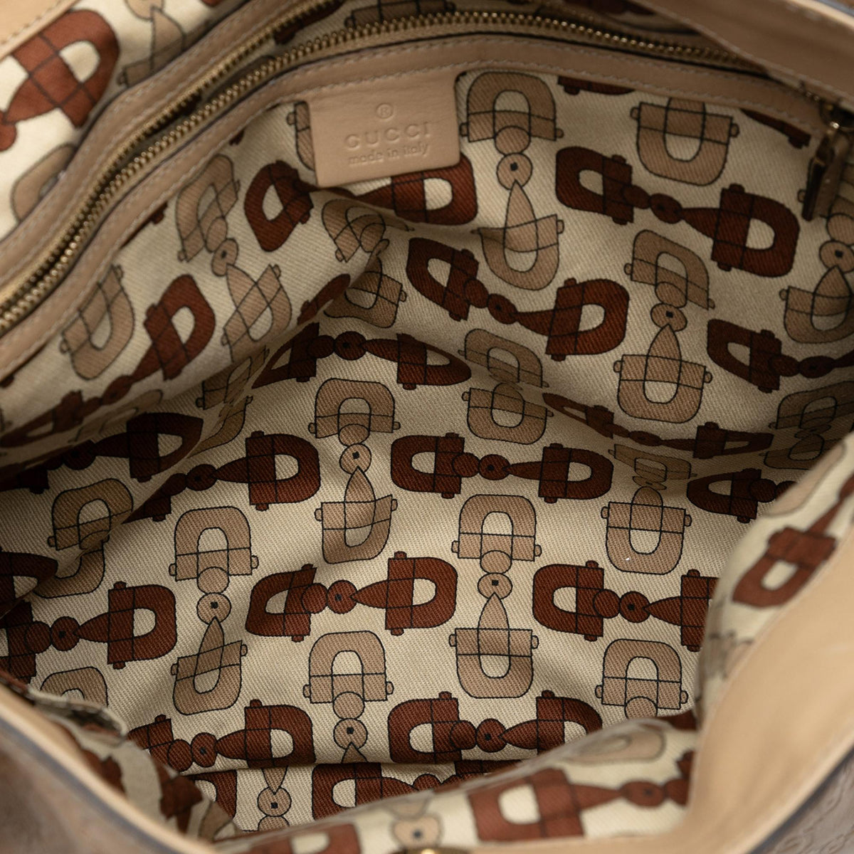 Gucci Medium Guccissima Web Britt Satchel
