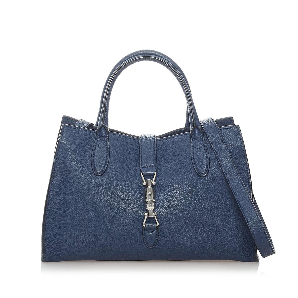 Gucci Medium Jackie Soft Leather Satchel (SHG-31158)
