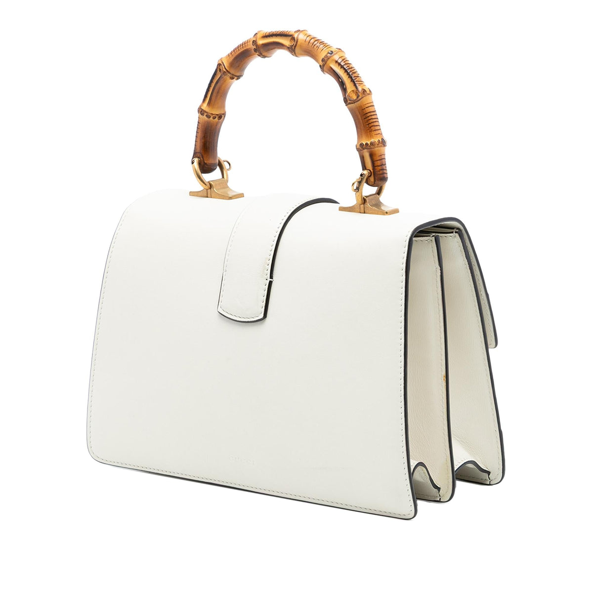 Gucci Medium Leather Bamboo Dionysus Web Satchel