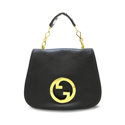 Gucci Medium Leather Blondie Satchel (SHG-kHNIeL)